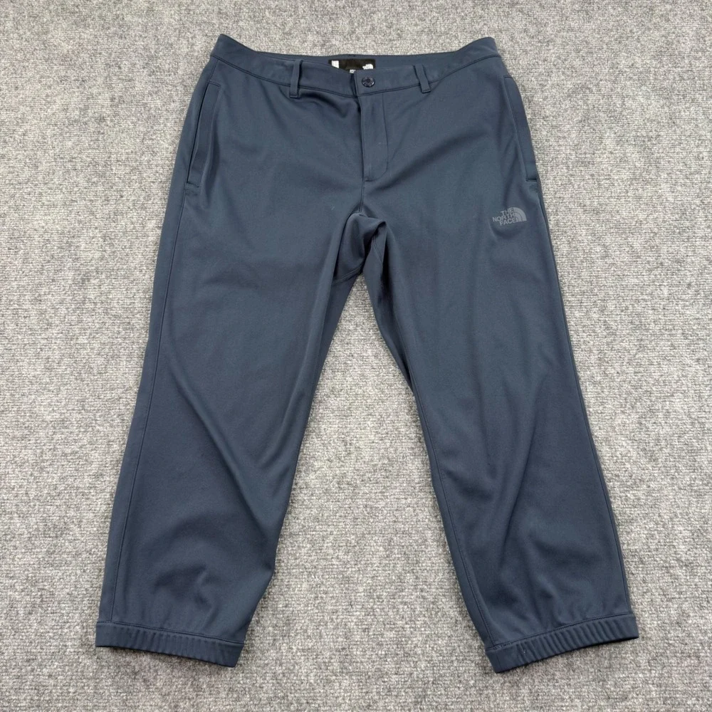 The North Face Mens Size 32‎ Blue Tech capri pants Hiking Outdoor Performanc